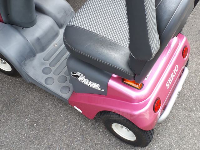【送料無料！】セリオ 遊歩スキップ SH01  シニアカー　ピンク人にやさしいコンパクト