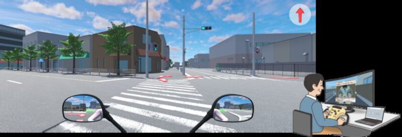 日本初シニアカーシミュレータ 「Mobility Scooter VR(モビリティ スクーターVR)」を開発